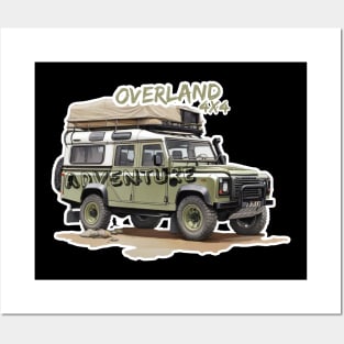 Overland Defender 110 Posters and Art